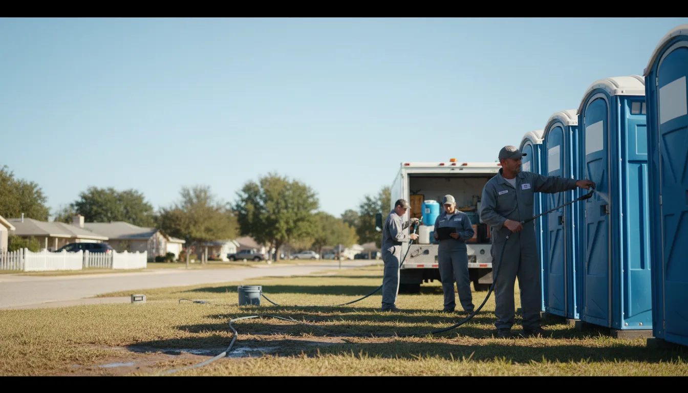 Long-Term Portable Toilet Rental in Big Springs, NE near me